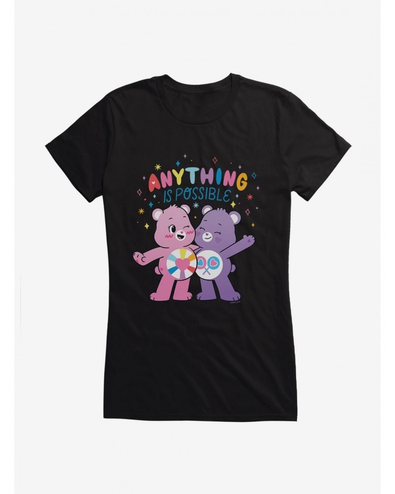 Care Bears Anything Is Possible Girls T-Shirt $11.45 T-Shirts