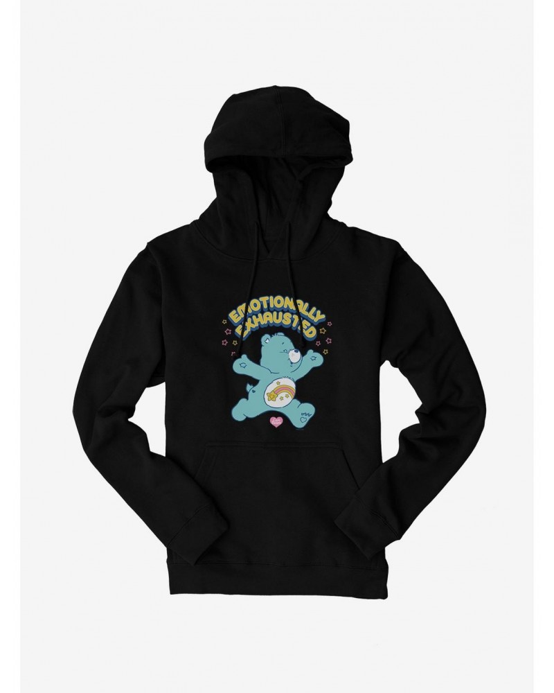 Care Bears Emotionally Exhausted Hoodie $18.86 Hoodies