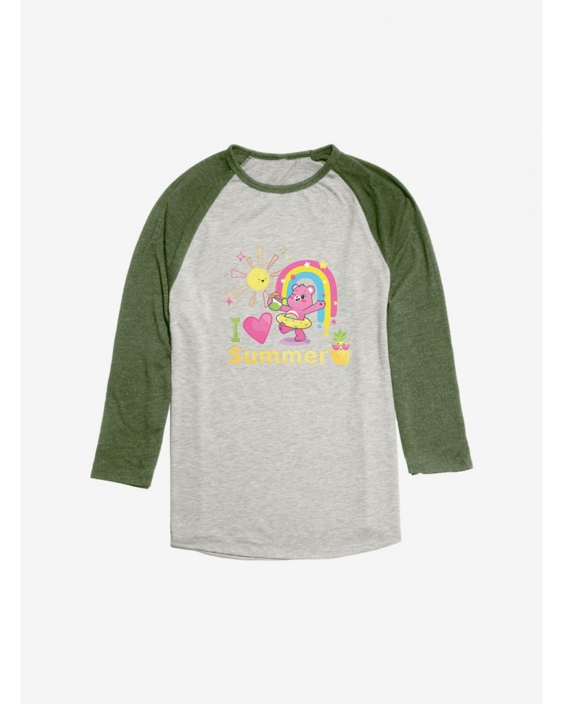 Care Bears I Love Summer Raglan $13.01 Raglans