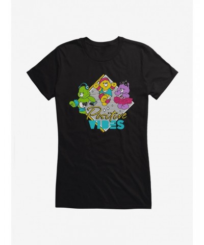 Care Bears Positive Vibes Girls T-Shirt $12.45 T-Shirts