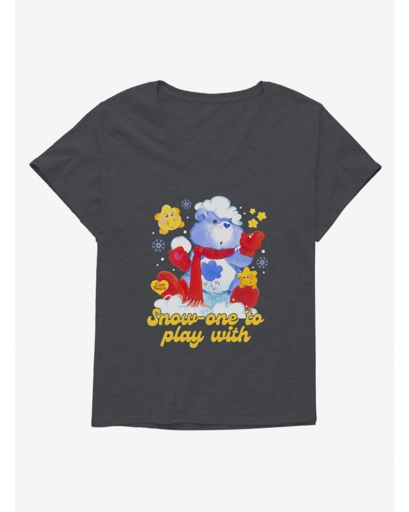 Care Bears Snow-one To Play With Girls T-Shirt Plus Size $12.86 T-Shirts