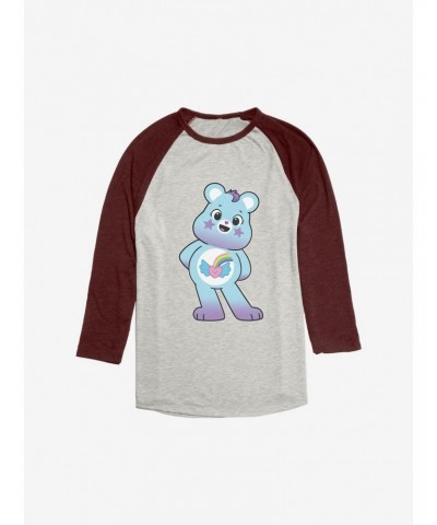 Care Bears Pose Dream Bright Bear Raglan $8.96 Raglans