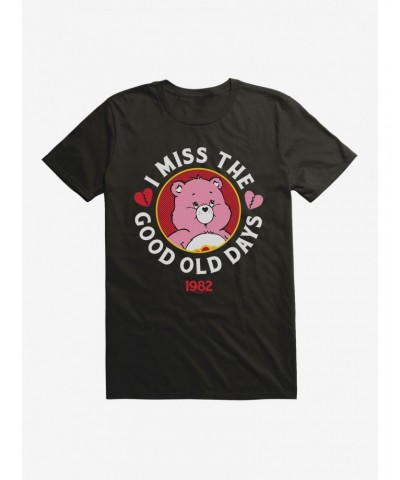 Care Bears Love-A-Lot Bear I Miss The Good Old Days T-Shirt $9.08 T-Shirts