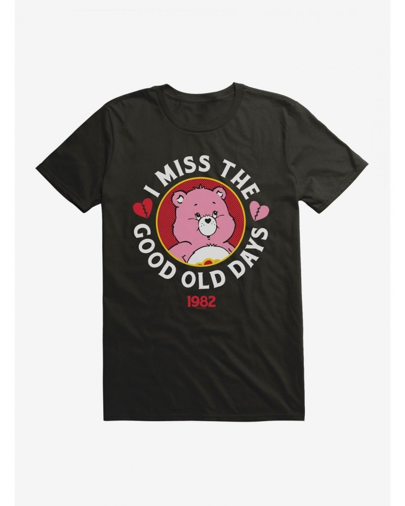 Care Bears Love-A-Lot Bear I Miss The Good Old Days T-Shirt $9.08 T-Shirts