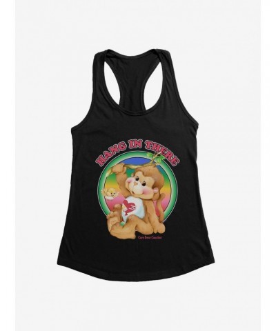 Care Bear Cousins Playful Heart Monkey Hang In There Girls Tank $12.20 Tanks