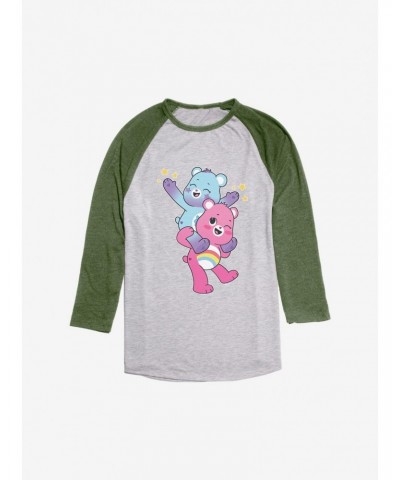 Care Bears Cheer and Dream Bright Bear Raglan $13.58 Raglans