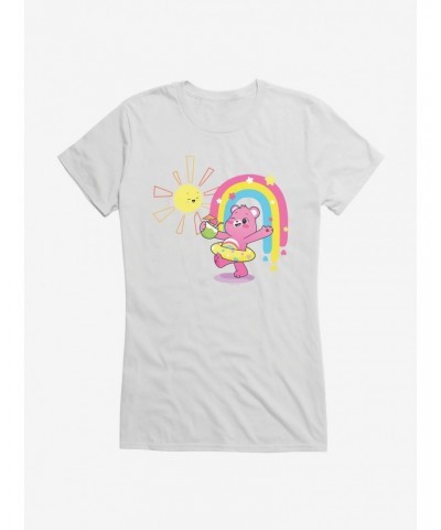 Care Bears Cheer Bear Innertube Girls T-Shirt $7.47 T-Shirts