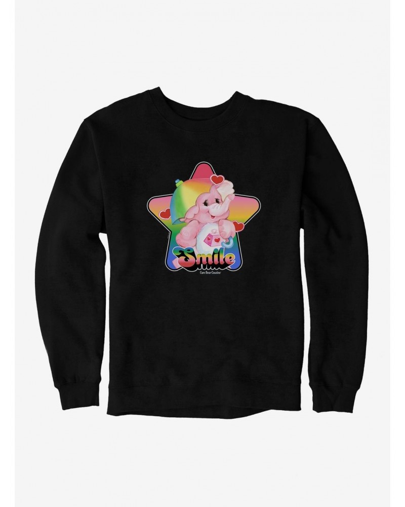 Care Bear Cousins Lotsa Heart Elephant Smile Sweatshirt $16.97 Sweatshirts