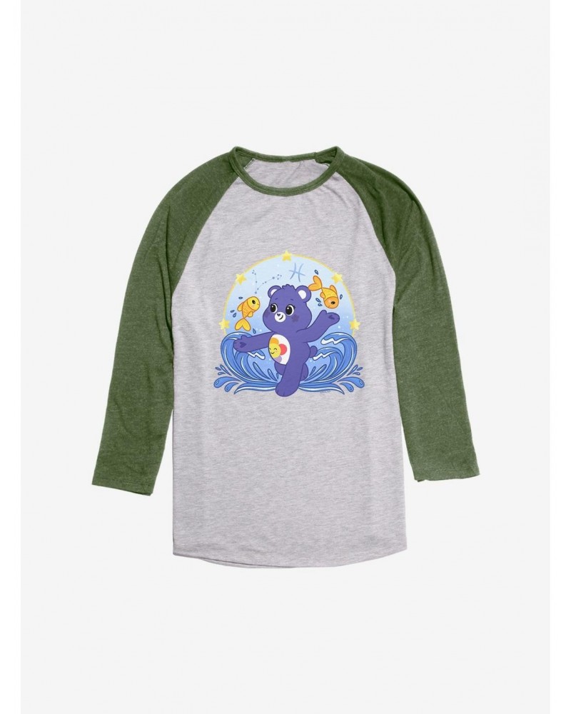 Care Bears Pisces Bear Raglan $12.72 Raglans