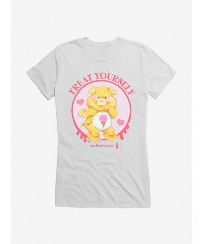 Care Bear Cousins Treat Heart Pig Treat Yourself Girls T-Shirt $8.72 T-Shirts