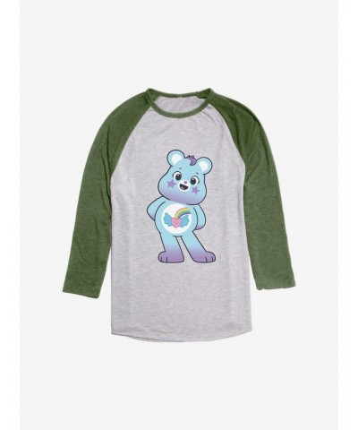 Care Bears Pose Dream Bright Bear Raglan $14.16 Raglans