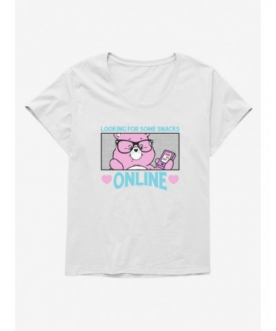 Care Bears Online Snacks Girls T-Shirt Plus Size $14.16 T-Shirts