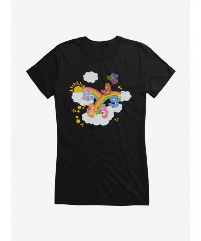 Care Bears Over The Rainbow Girls T-Shirt $8.72 T-Shirts