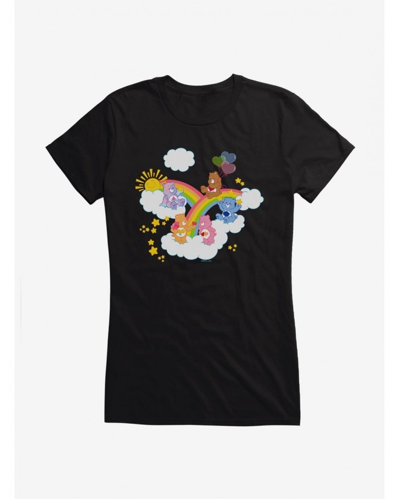 Care Bears Over The Rainbow Girls T-Shirt $8.72 T-Shirts