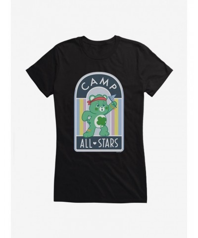 Care Bears Camp Good Luck Bear Girls T-Shirt $11.45 T-Shirts