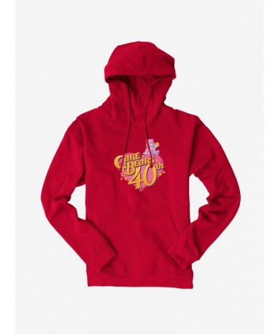 Care Bears Anniversary Logo Hoodie $19.76 Hoodies