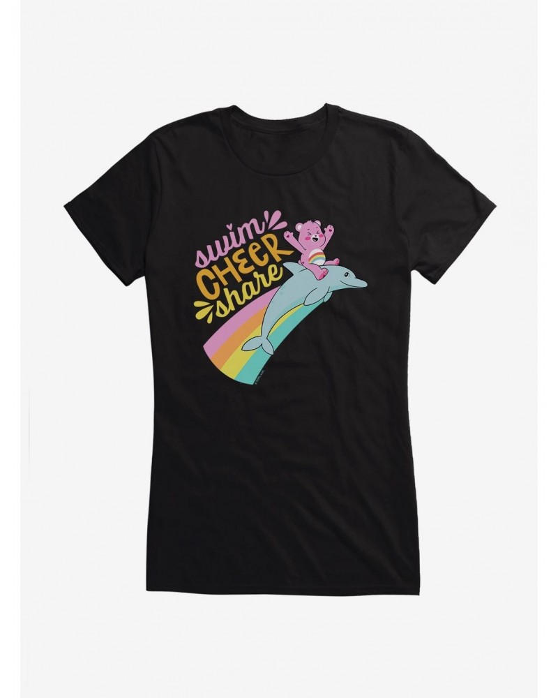 Care Bears Swim Cheer Share Girls T-Shirt $10.71 T-Shirts