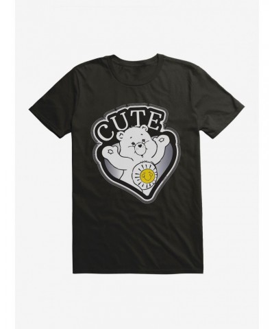 Care Bears Grayscale Funshine Cute T-Shirt $8.13 T-Shirts