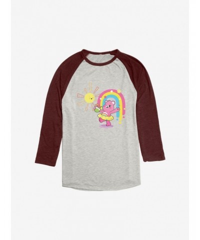 Care Bears Summer Cheer Raglan $9.25 Raglans