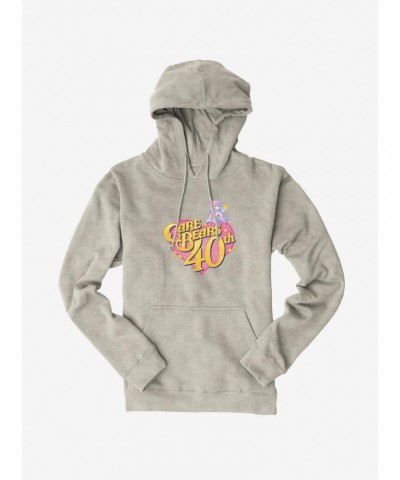 Care Bears Anniversary Logo Hoodie $22.00 Hoodies