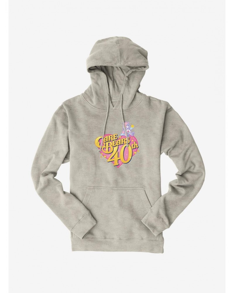 Care Bears Anniversary Logo Hoodie $22.00 Hoodies