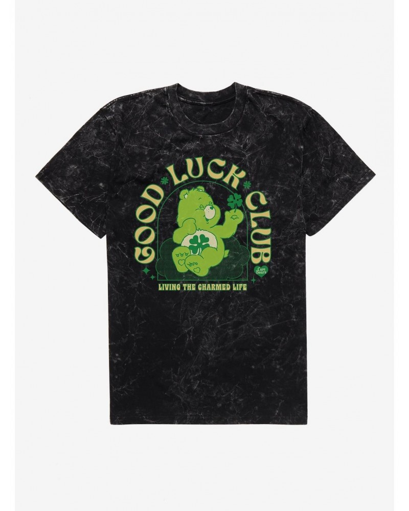 Care Bears Good Luck Club Mineral Wash T-Shirt $8.81 T-Shirts