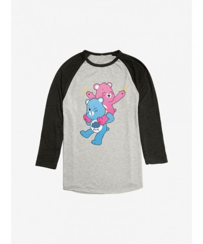 Care Bears Cheer and Grump Piggyback Ride Raglan $10.40 Raglans