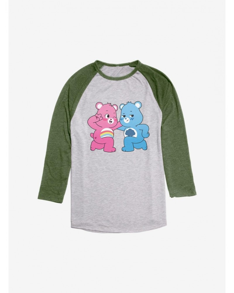 Care Bears Cheer and Grumpy Cool Raglan $10.40 Raglans