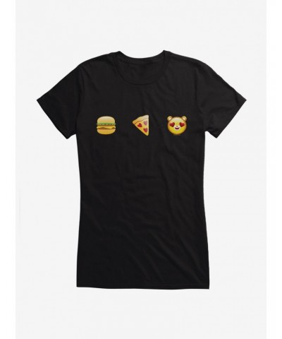 Care Bears Burger And Pizza Equals Girls T-Shirt $8.96 T-Shirts