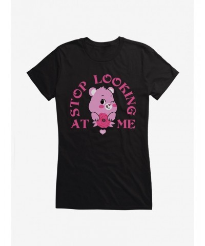 Care Bears Stop Looking At Me Girls T-Shirt $8.47 T-Shirts