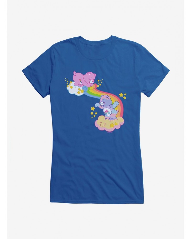 Care Bears In The Clouds Girls T-Shirt $10.21 T-Shirts