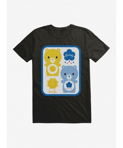 Care Bears Cartoon Funshine Grumpy Icons T-Shirt $10.52 T-Shirts