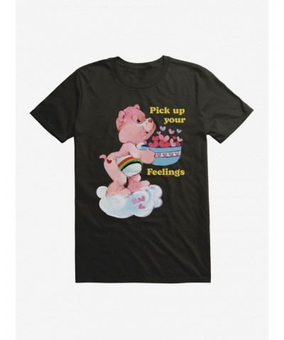 Care Bears Cheer Bear Pick Up Your Feelings T-Shirt $7.65 T-Shirts