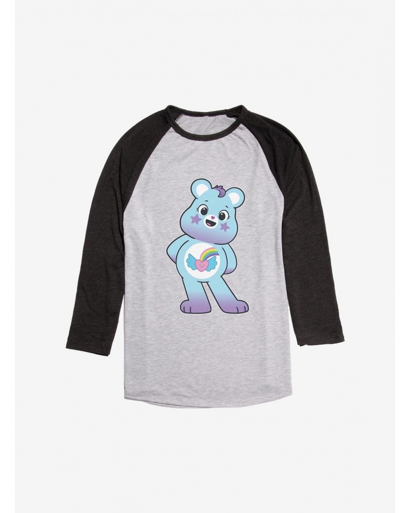 Care Bears Pose Dream Bright Bear Raglan $13.29 Raglans