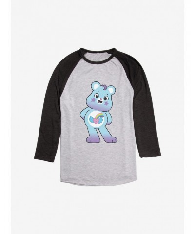 Care Bears Pose Dream Bright Bear Raglan $13.29 Raglans