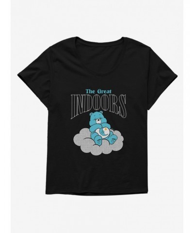 Care Bears Bedtime Bear The Great Indoors Girls T-Shirt Plus Size $13.01 T-Shirts