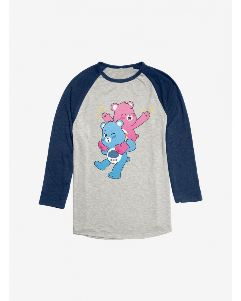 Care Bears Cheer and Grump Piggyback Ride Raglan $13.87 Raglans