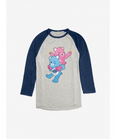 Care Bears Cheer and Grump Piggyback Ride Raglan $13.87 Raglans