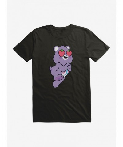 Care Bears Share Bear Strawberry Gaze T-Shirt $11.71 T-Shirts