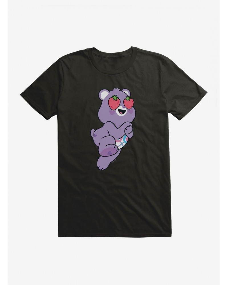 Care Bears Share Bear Strawberry Gaze T-Shirt $11.71 T-Shirts