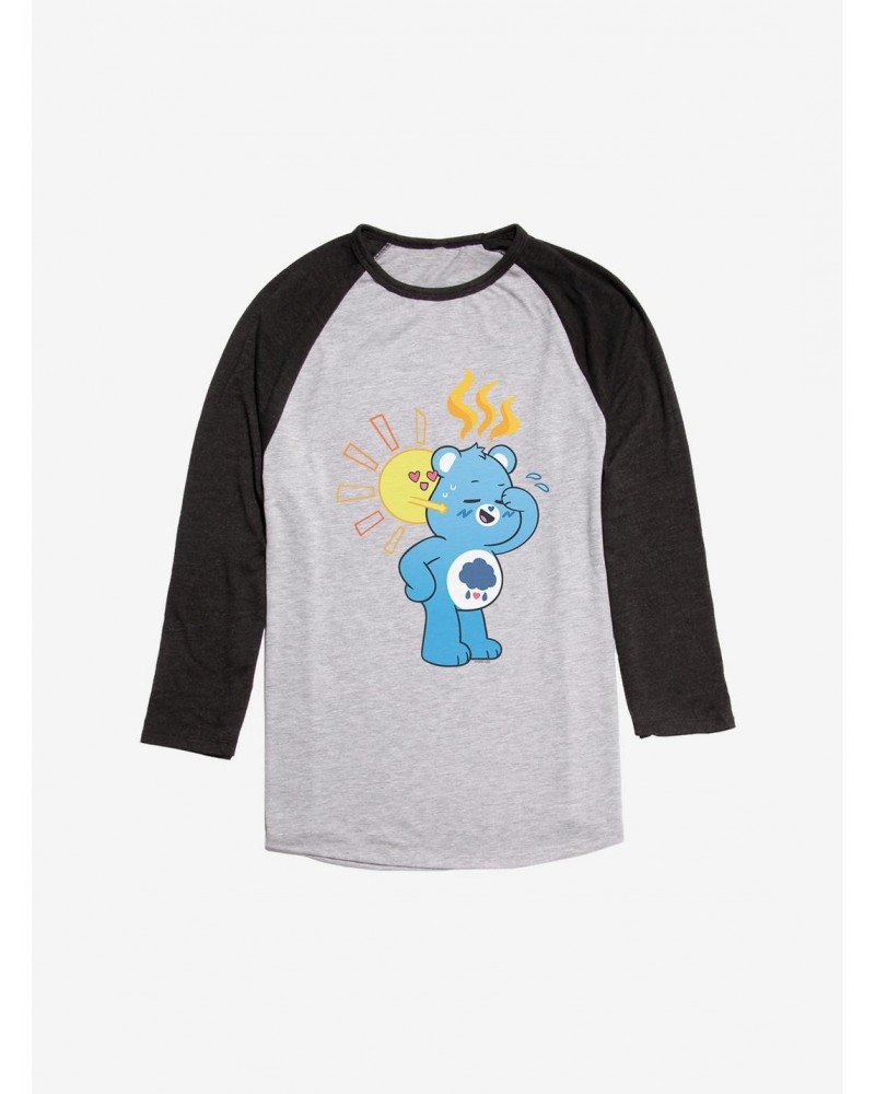 Care Bears Grumpy Summer Love Raglan $8.67 Raglans