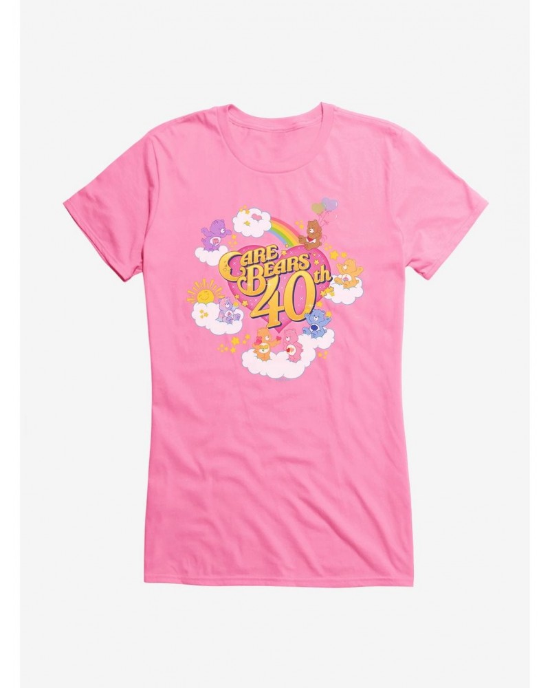 Care Bears 40th Anniversary Girls T-Shirt $11.21 T-Shirts