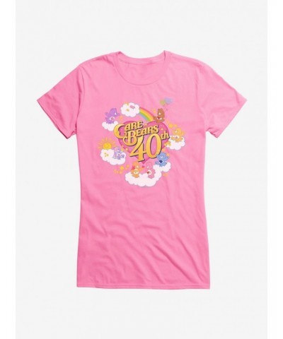 Care Bears 40th Anniversary Girls T-Shirt $11.21 T-Shirts