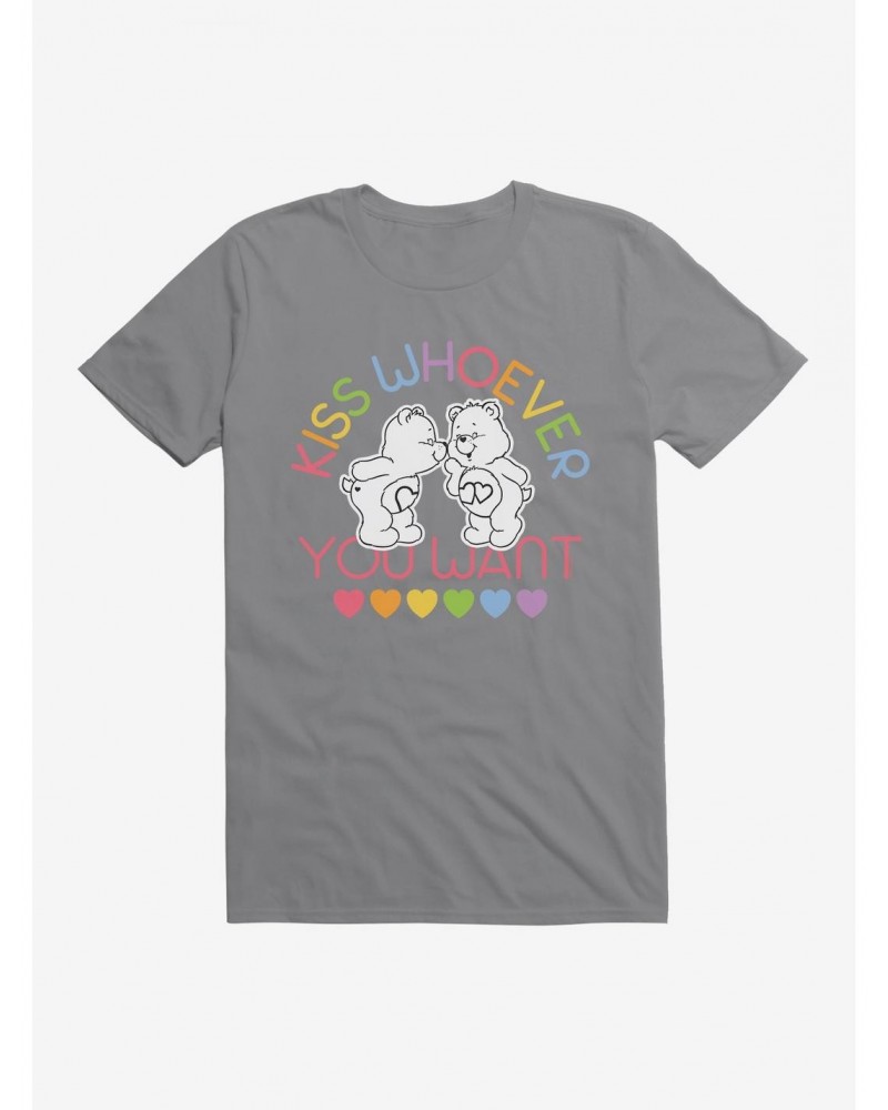 Care Bears Pride Tenderheart & Love-A-Lot Kiss Who You Want T-Shirt $10.28 T-Shirts