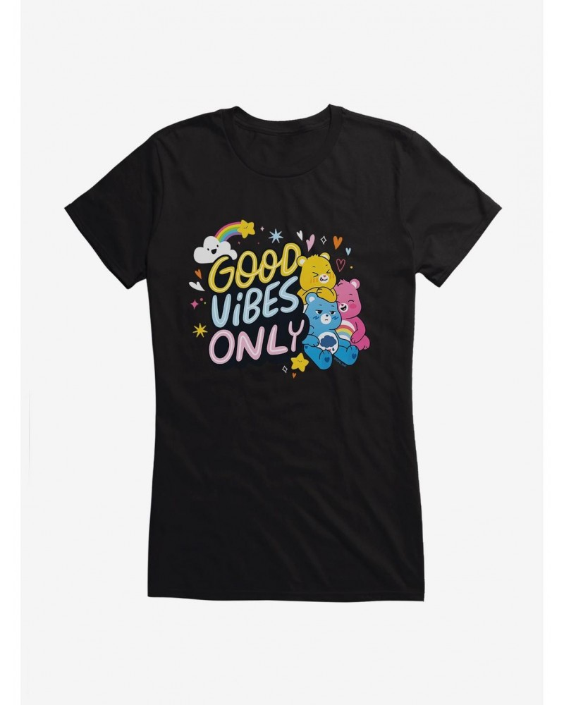 Care Bears Good Vibes Crew Girls T-Shirt $12.20 T-Shirts