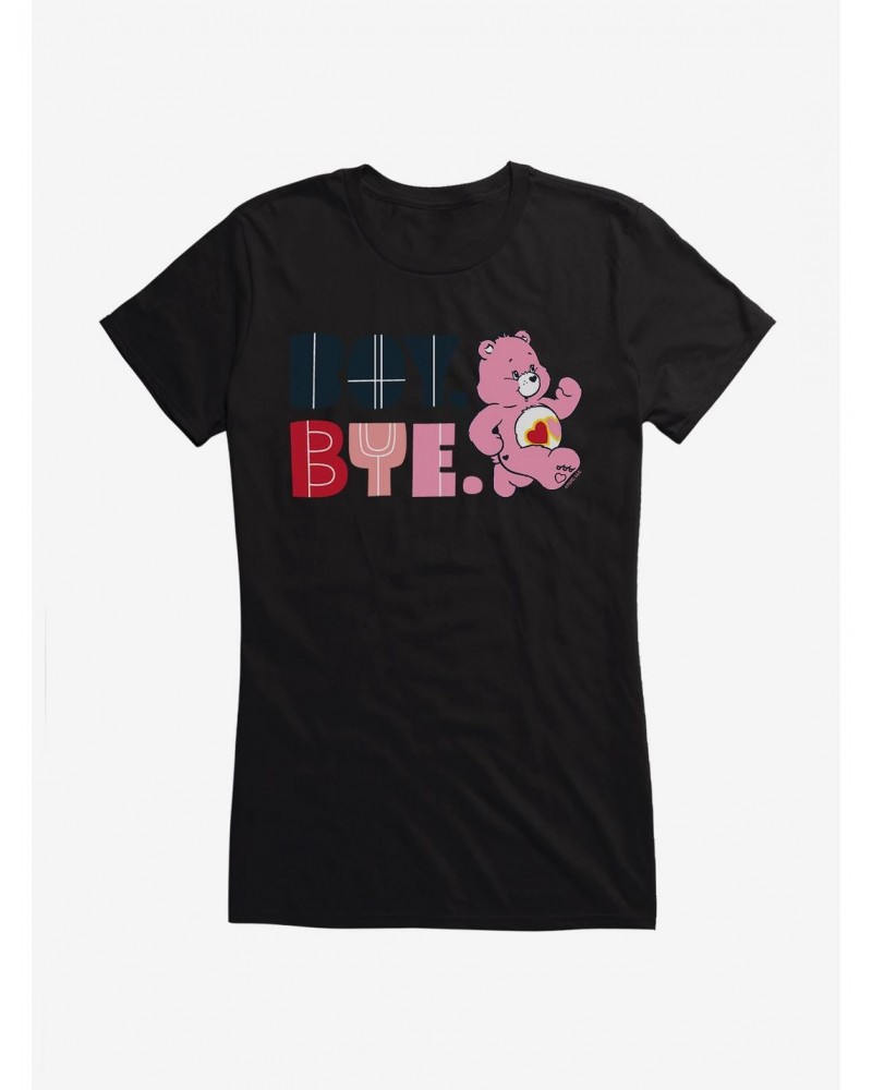 Care Bears Boy Bye Lines Girls T-Shirt $9.96 T-Shirts