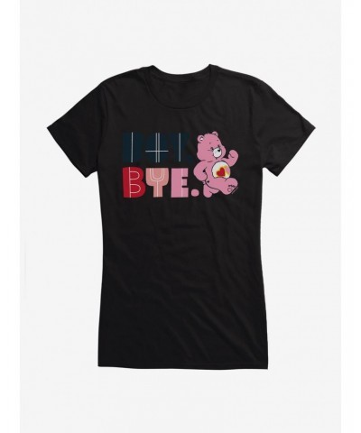 Care Bears Boy Bye Lines Girls T-Shirt $9.96 T-Shirts