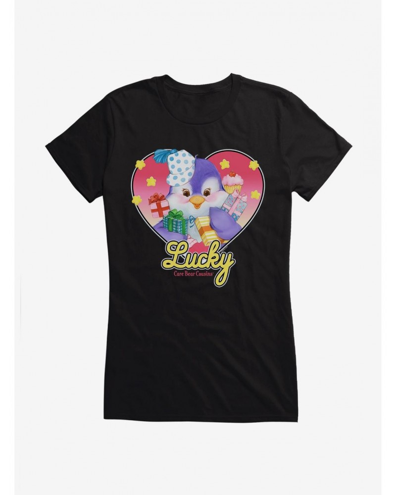 Care Bear Cousins Cozy Heart Penguin Lucky Girls T-Shirt $12.20 T-Shirts