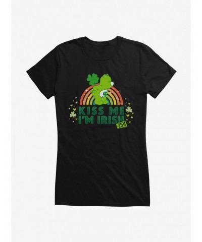 Care Bears Kiss Me I'm Irish Colored Rainbow Girls T-Shirt $9.21 T-Shirts