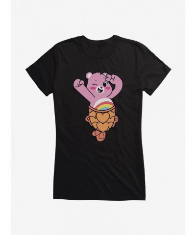 Care Bears Cheer Bear Taiyaki Time Girls T-Shirt $8.72 T-Shirts